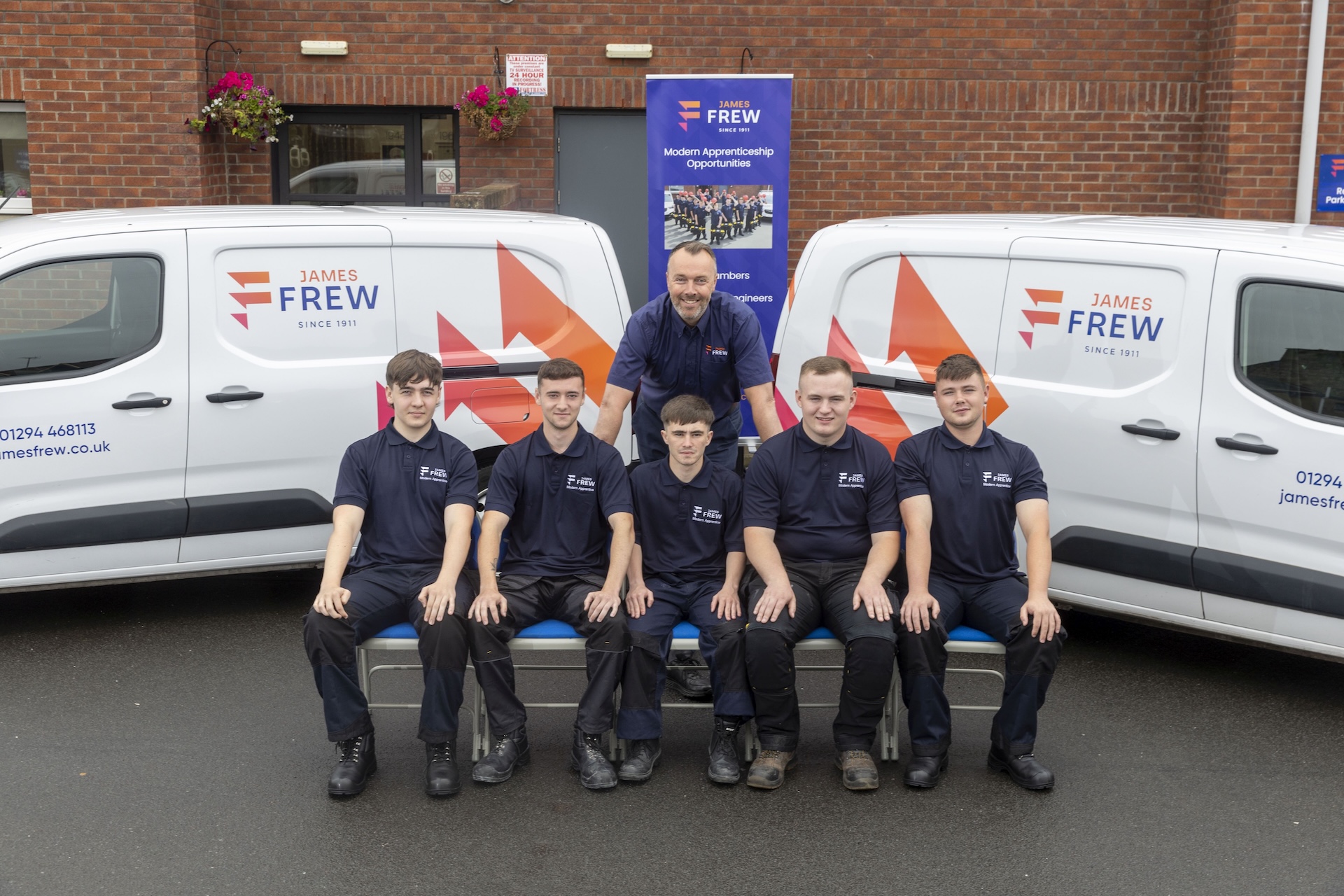 James Frew apprentices